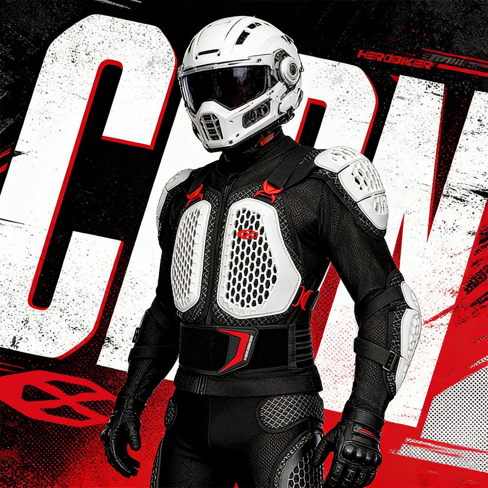 Motorcycle Gear For Men - Motosiklet Ceketi Erkek Biker Ceketi Zırh