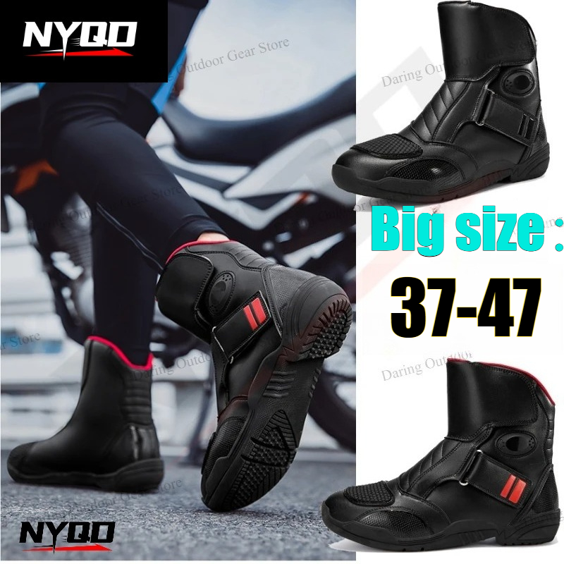 Motorcycle Gear For Plus Size Women - Motosiklet Botları Binicilik Ayakkabıları Erkek Kadın