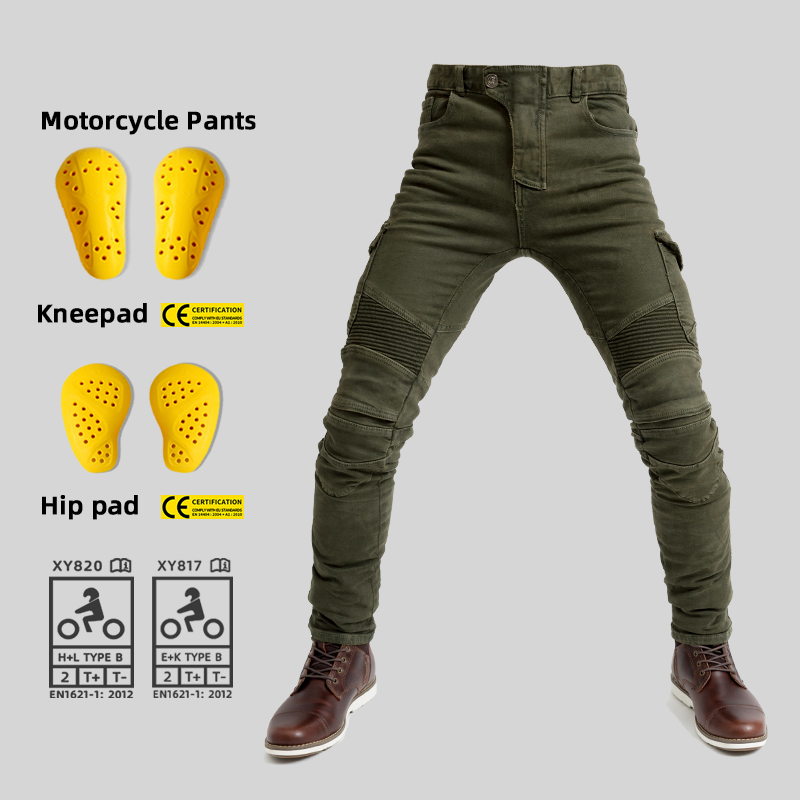 Motorcycle Gear Jeans - Motosiklet Kot Pantolonu, Motosiklet Sürüş Motokros