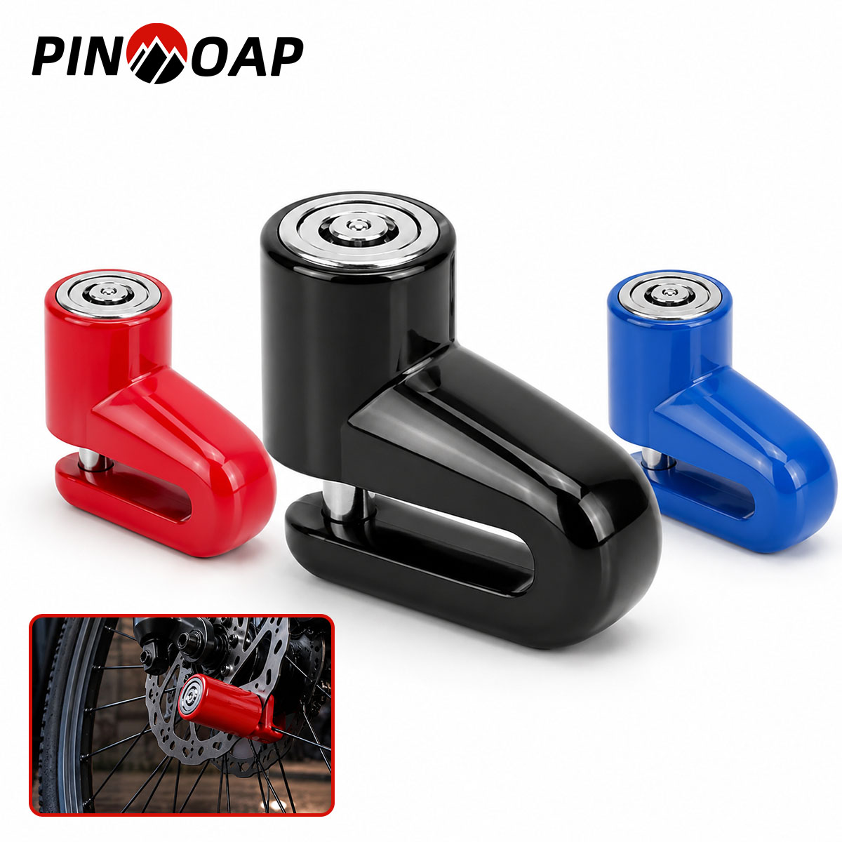 Disc Lock Brake - PINMOAP 1PC Bisiklet Disk Fren Kilidi,