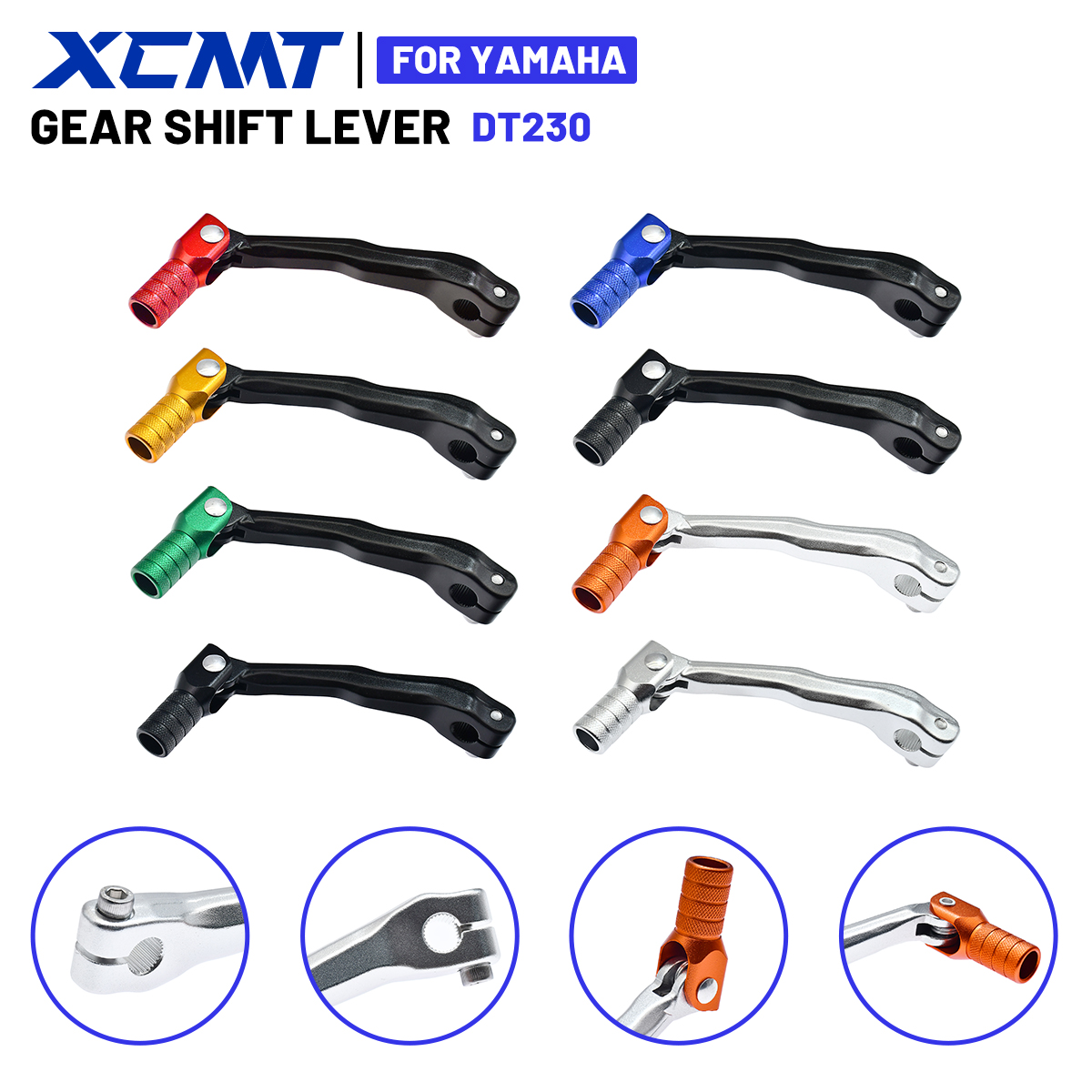 Motorcycle Gear Yamaha - CNC Alüminyum Katlanır Vites Kolu Pedalı