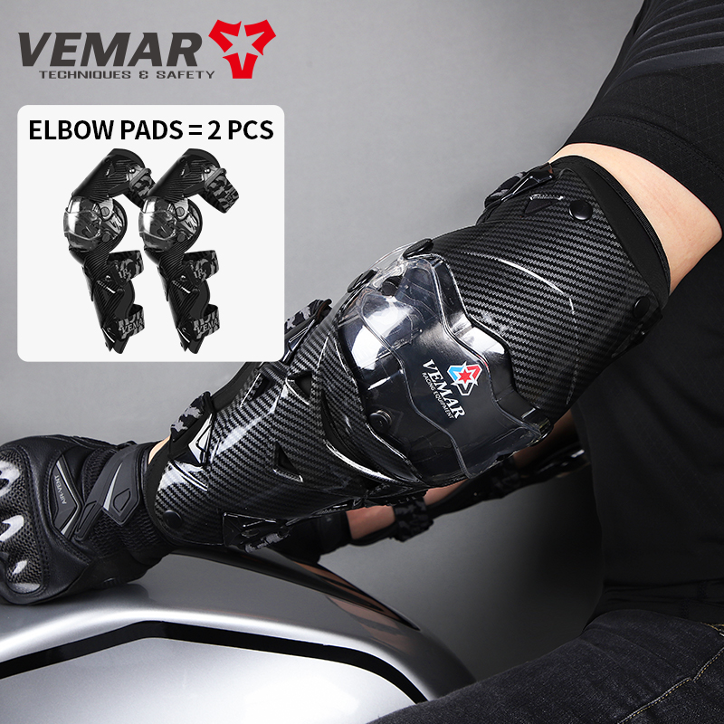 Motorcycle Gear For Men - VEMAR E-18H Motokros Dirsek Koruyucuları Erkekler