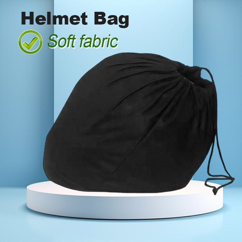 Motorcycle Gear Backpack - Yumuşak Kask Çantası Peluş İpli Cepli