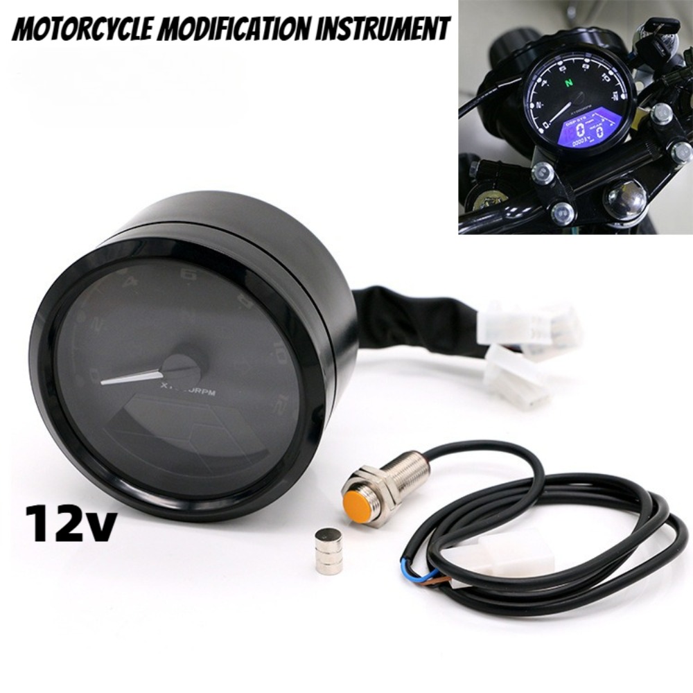 Motorcycle Gear Indicator - Evrensel motosiklet ölçer hız göstergesi dijital