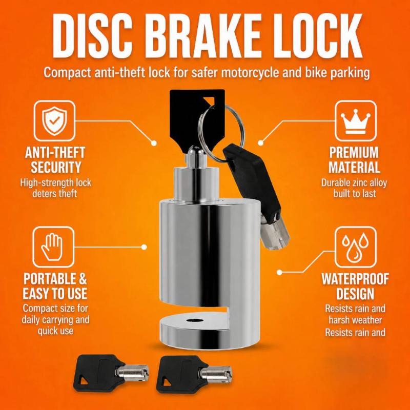 Evrensel Motosiklet Disk Fren  - Disc Lock Brake incelemesi ve fiyatı
