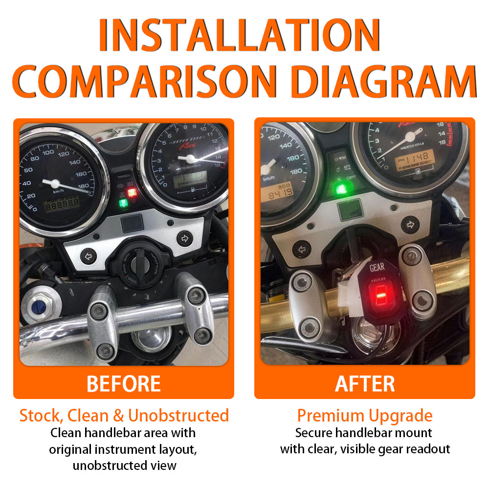 Evrensel Motosiklet Aksesuarla - Motorcycle Gear Indicator incelemesi ve fiyatı
