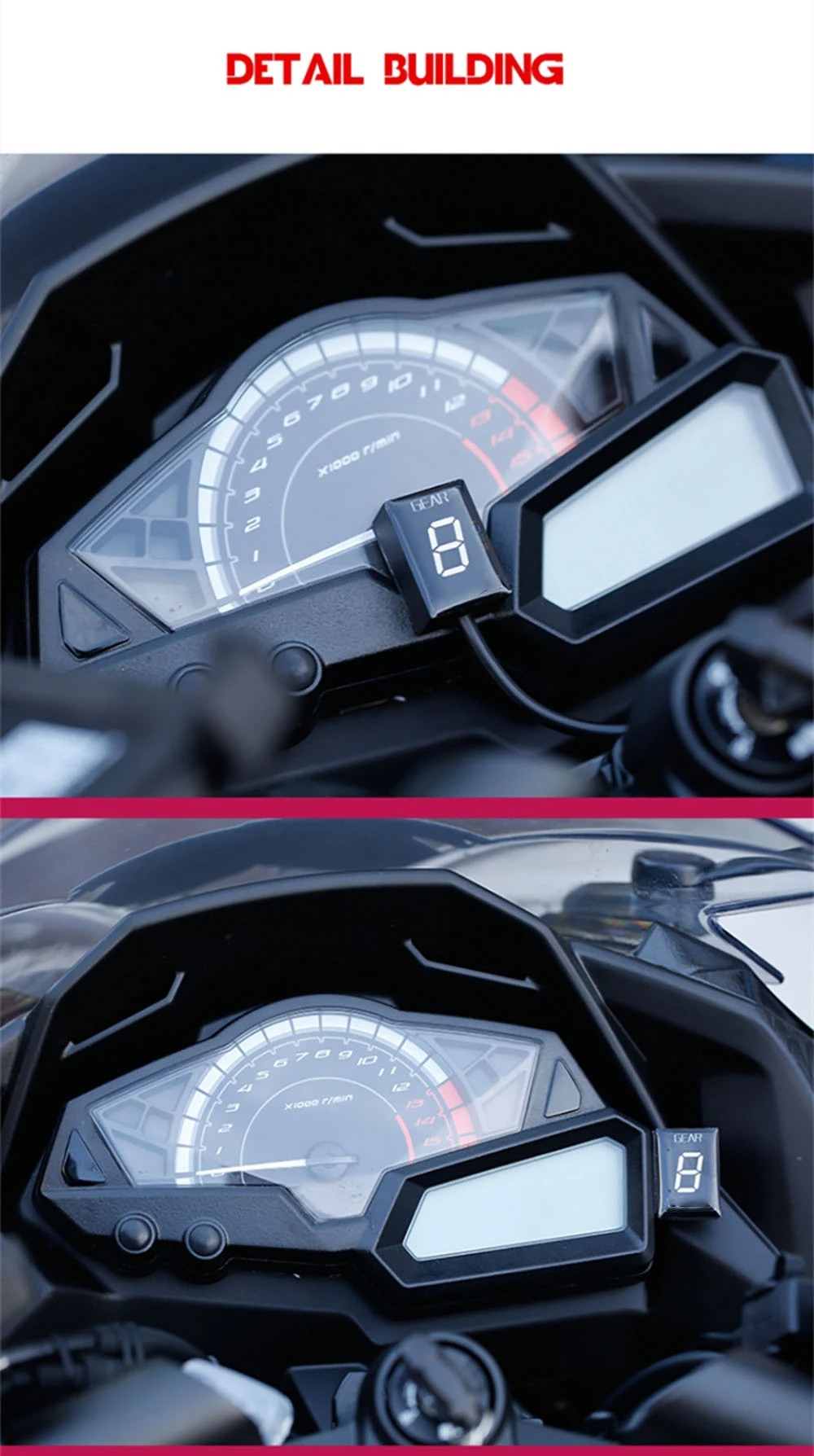 Honda CB400X 2021-2023 CBR400R - Motorcycle Gear Indicator incelemesi ve fiyatı
