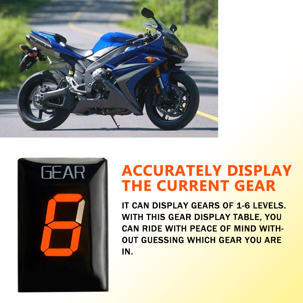 YAMAHA YZF-R1 YZFR1 YZF-R6 YZF - Motorcycle Gear Indicator incelemesi ve fiyatı