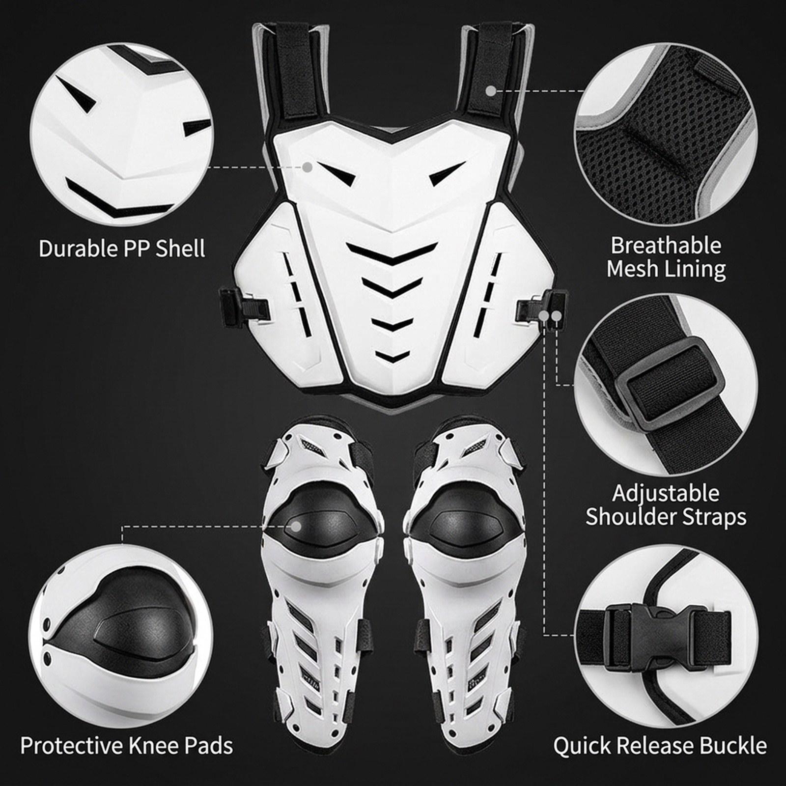 Ergonomik Göğüs Koruyucu Dizli - Motorcycle Gear For Men incelemesi ve fiyatı