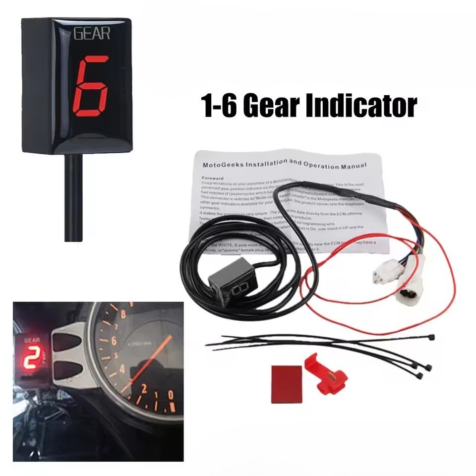 Triumph Tiger 800 ABS'siz 10-2 - Motorcycle Gear Indicator incelemesi ve fiyatı