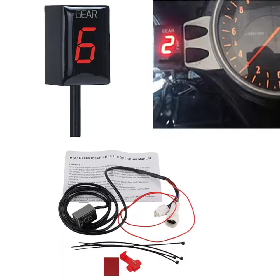Triumph Tiger 800 ABS'siz 10-2 - Motorcycle Gear Indicator incelemesi ve fiyatı